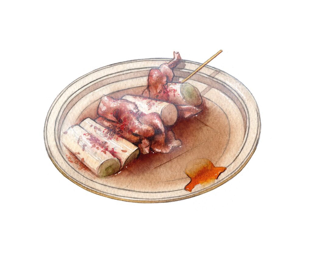 #絵 #イラスト #illust #illustration #art #watercolor #水彩イラスト #透明水彩 #カットイラスト #雑誌 #イラストカット #painting #イラストレーター #人物イラスト #リアルタッチ #酒場 #食べ物イラスト #酒 #food #bar #brutus
